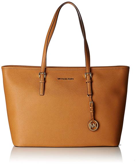 michael kors saffiano jet set travel